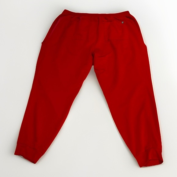 Fabletics Women's Medical Scrub Pants Joggers Size 3X Red Drawstring Waist - Picture 5 of 6